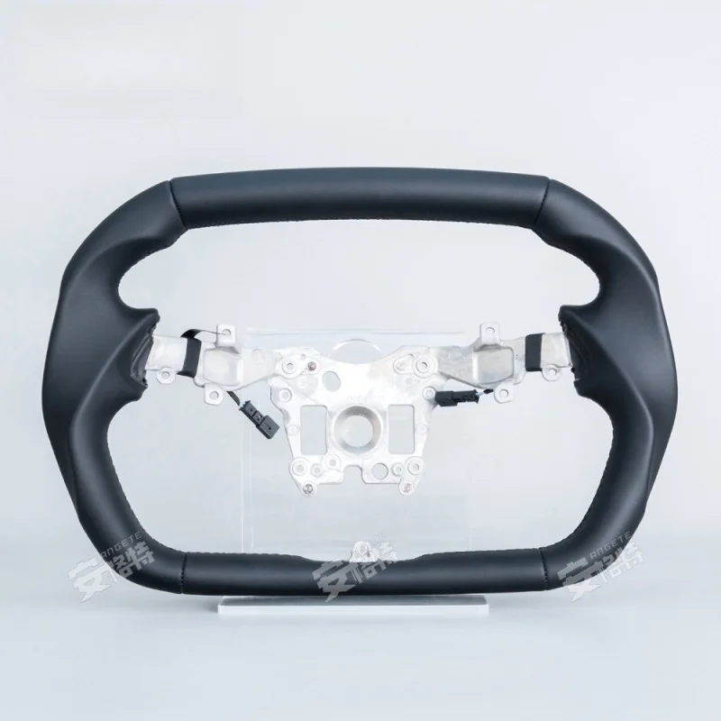 

Suitable for Tesla 2024 model Tesla/Cybertruck full-leather car steering wheel modification