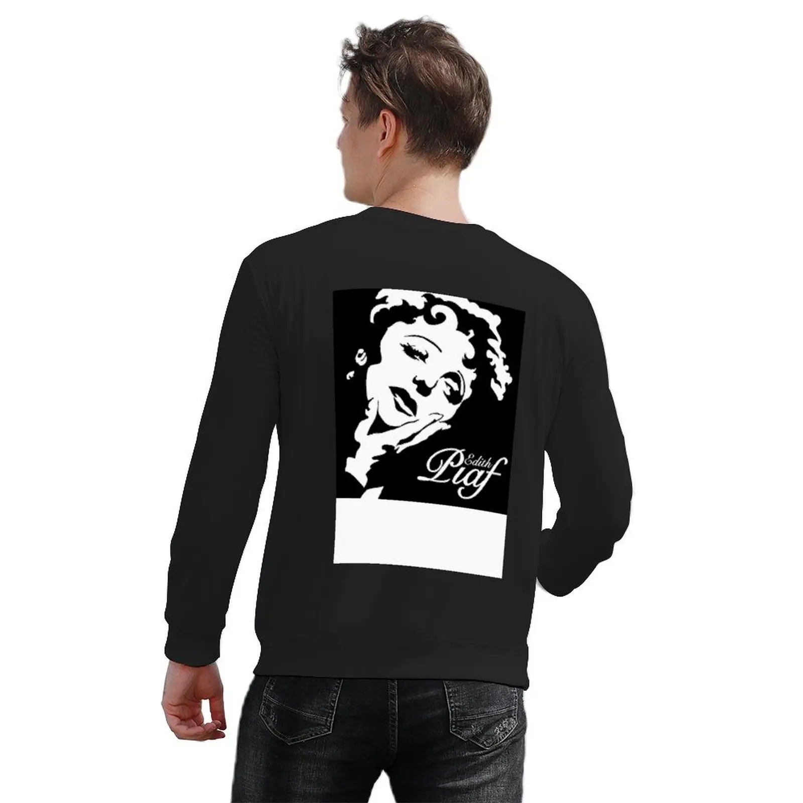 إديث باف بلوفر ملابس رجالي موضة الرجال ملابس رجالية معطف رجالي أنيمي البلوز #6