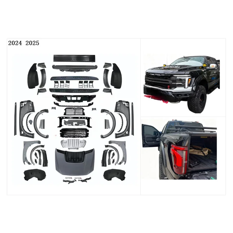 High Quality 4X4 Pickup Facelift Body Kit 2021-2025 Offroad Bumper Fender Flare Bonnet Exterior Modified Accessories