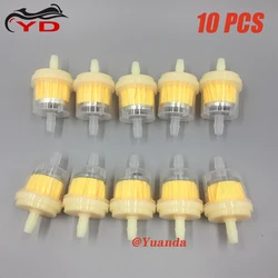 10pcs/lot Carburetor Gas Fuel Oil Filter For Scooter Motorcycle Moped Scooter Dirt Bike ATV Fuel Filter