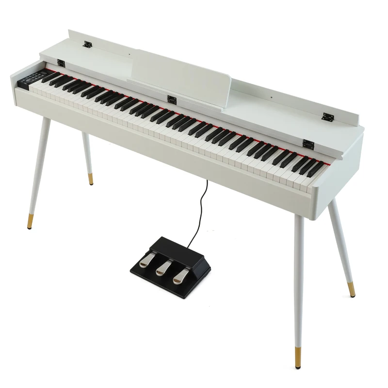 Professional 88-Key Hammer Action Digital Piano Keyboard 3 Pedals Upright Piano Type Environmental Protection Wholesale Digital