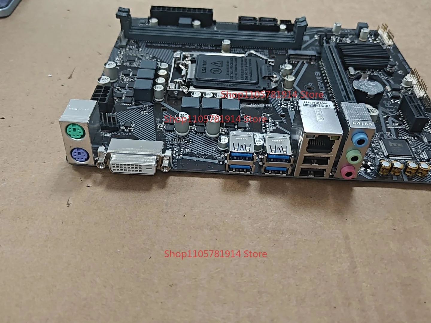 For Gigabyte B460M D2VX SI Main Board, LGA115X Interface, Support 10th Generation Intel Processor