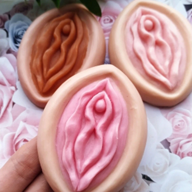 Q0KE Candle Mold Female Organ Special Candle Making Silicone Mold Caring for The Female Body Special Resin Mold Gift for DIY