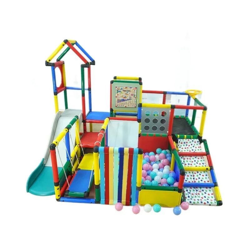 Indoor Home Small Amusement Equipment Puzzle Sensory Integration Trainer Combination Slide