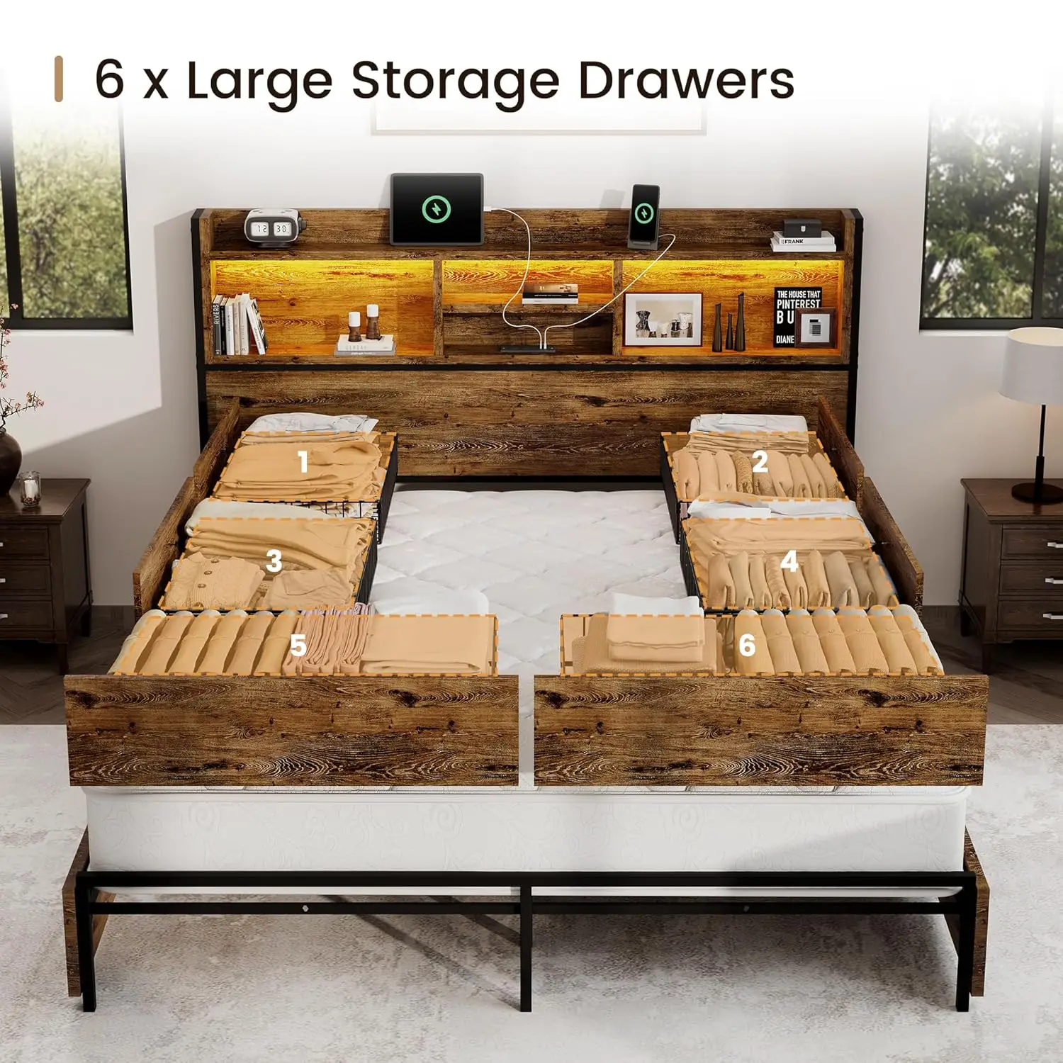 Thumbnail 3 - #18 Low Cost Storage Bed Frames That Work