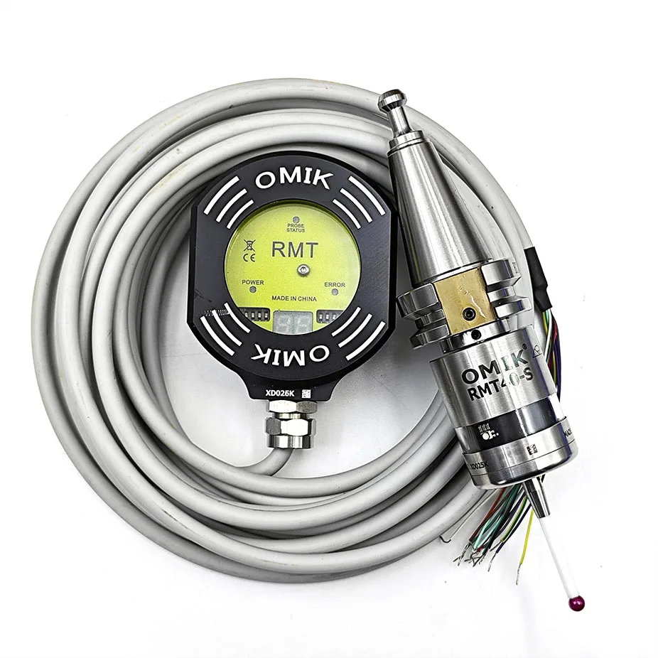 

New infrared machine tool probe RMT40-S can be used with BT30 or BT40 toolholders to completely replace Renishaw OMP40