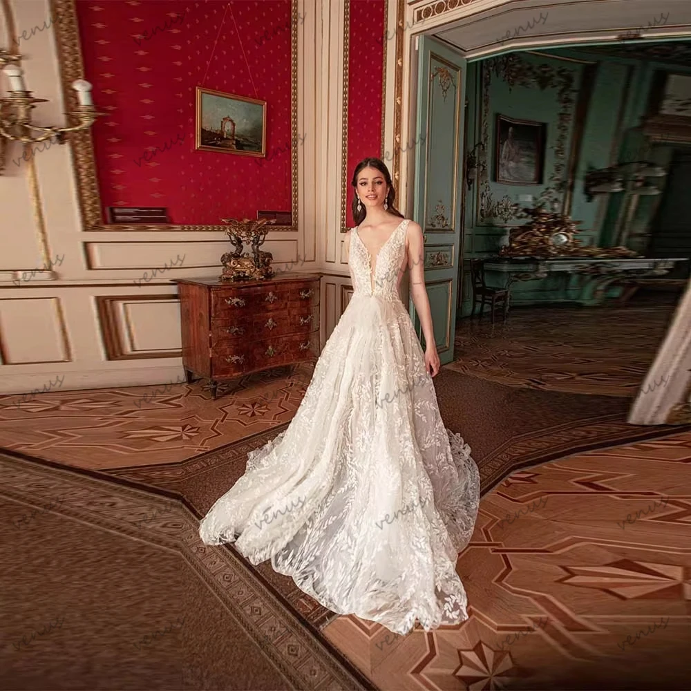 

Gorgeous Wedding Dresses Exquisite Bridal Gowns Lace Tiered Robes For Formal Party свадебное платье Vestidos De Novia Customized