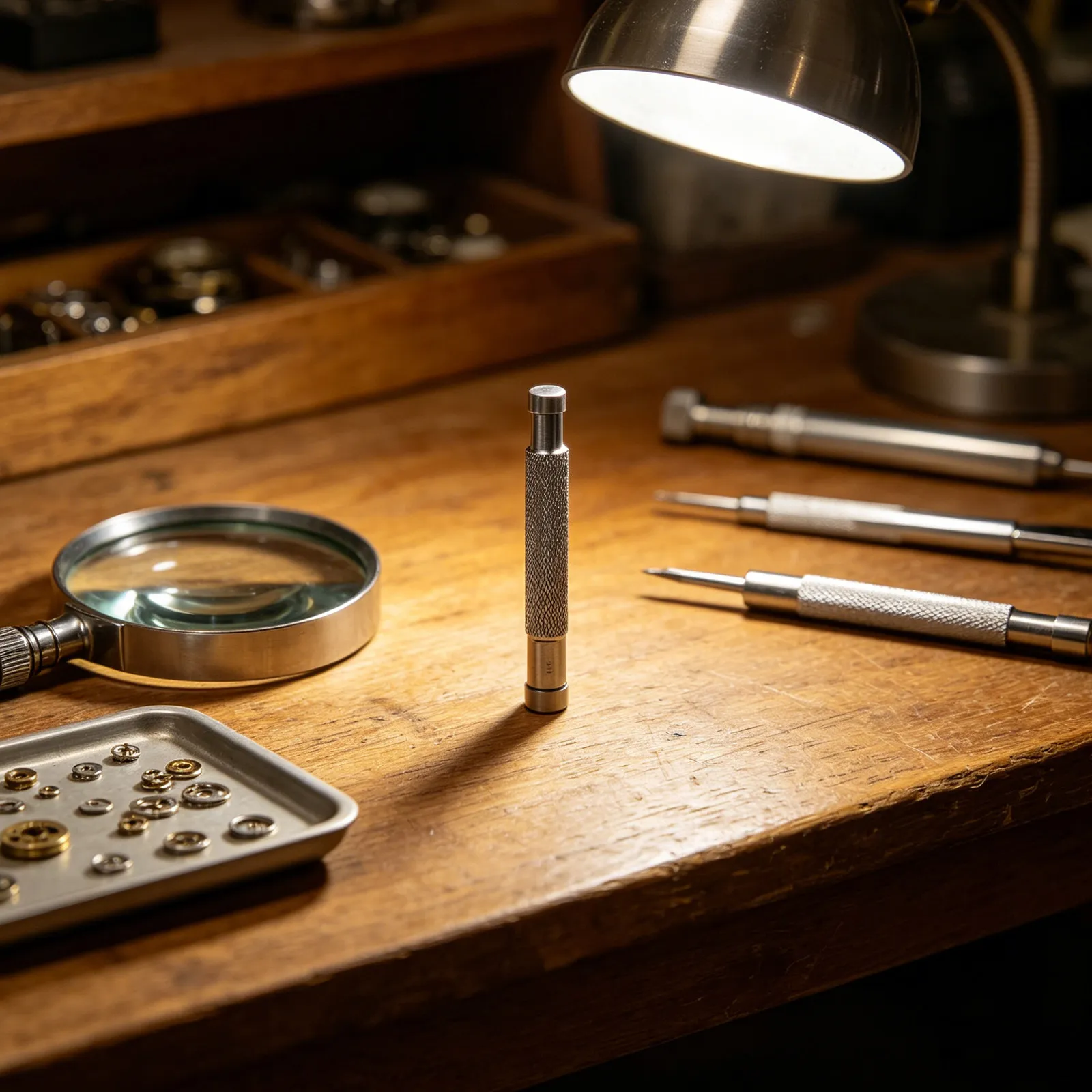 Mechanical Crown Winder Tool 4.0-5.0mm Manual Watch Winding Device for Wristwatch Repair Maintenance Mechanical Turner