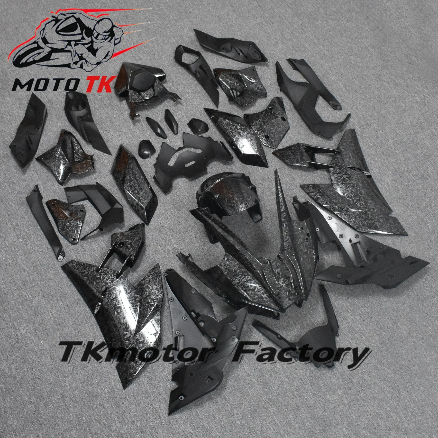 For KAWASAKI NINJA H2 H2R 2015-2024 Carbon Fiber Paint Motorcycle Fairing Kits Guard Cowl Protection Modified Accessories