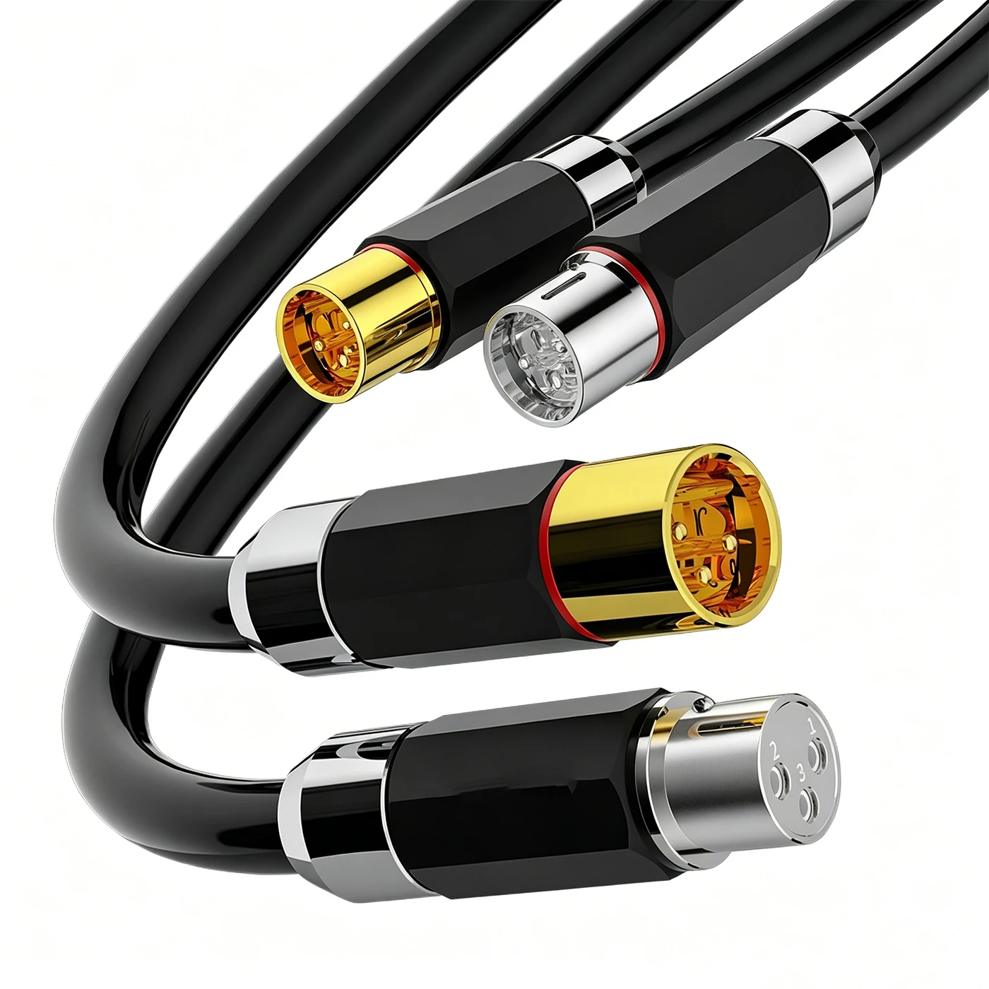 Cable Xlr Balanced - Adattatore XLR Monosaudio in rame puro