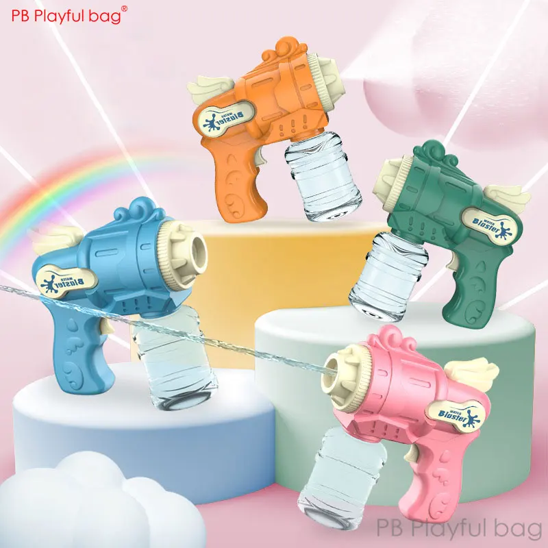 Pistolet à eau électrique, 2 modes, dessin animé, pulvérisation d'eau d'été, jouets d'extérieur pour enfants, blaster bricolage, Modification de bouteille vide AC79