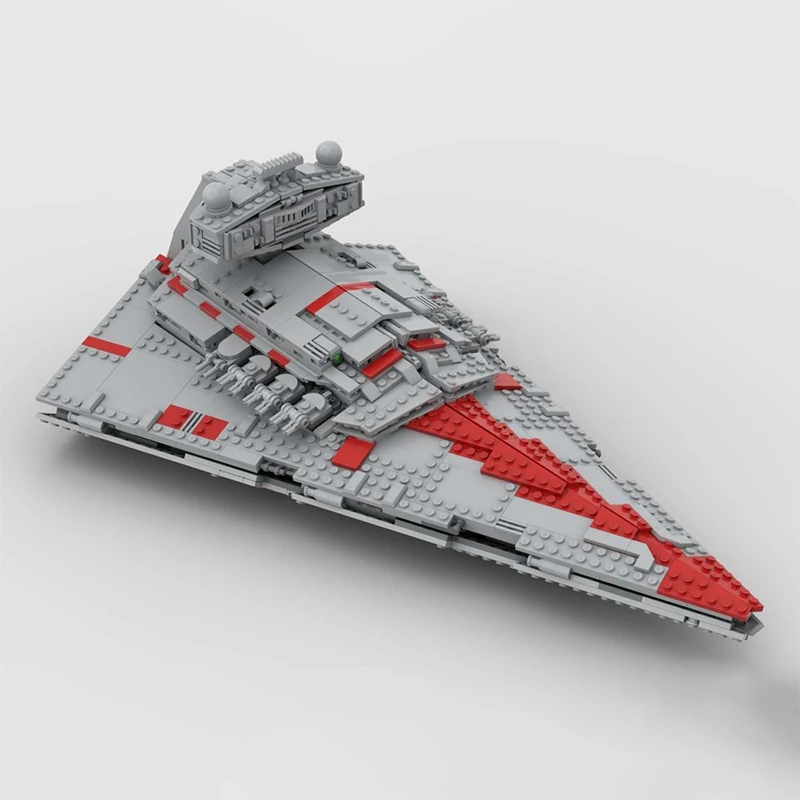 1694PCS Star Battle ภาพยนตร์ Mandaloring Space Destroyer รุ่น DIY สร้างสรรค์ไอเดียของเล่นเด็กประกอบปริศนาของขวัญวันเกิด MOC-75394
