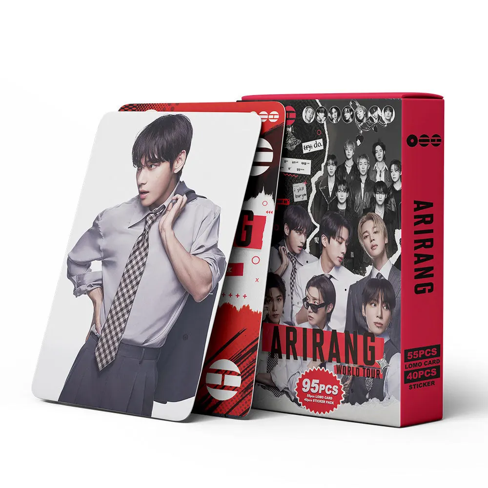 95PCS Single ALbum Mini LOMO Card Photocards HD Fans Collection Cards Decorative Present Gifts image 3