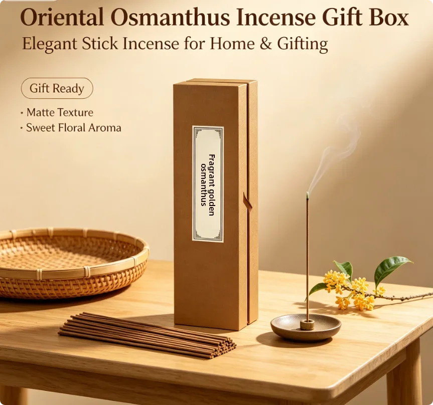 Sandalwood Aromatherapy Incense Natural Authentic Scent Calm Mind Aid Indoor Sleep