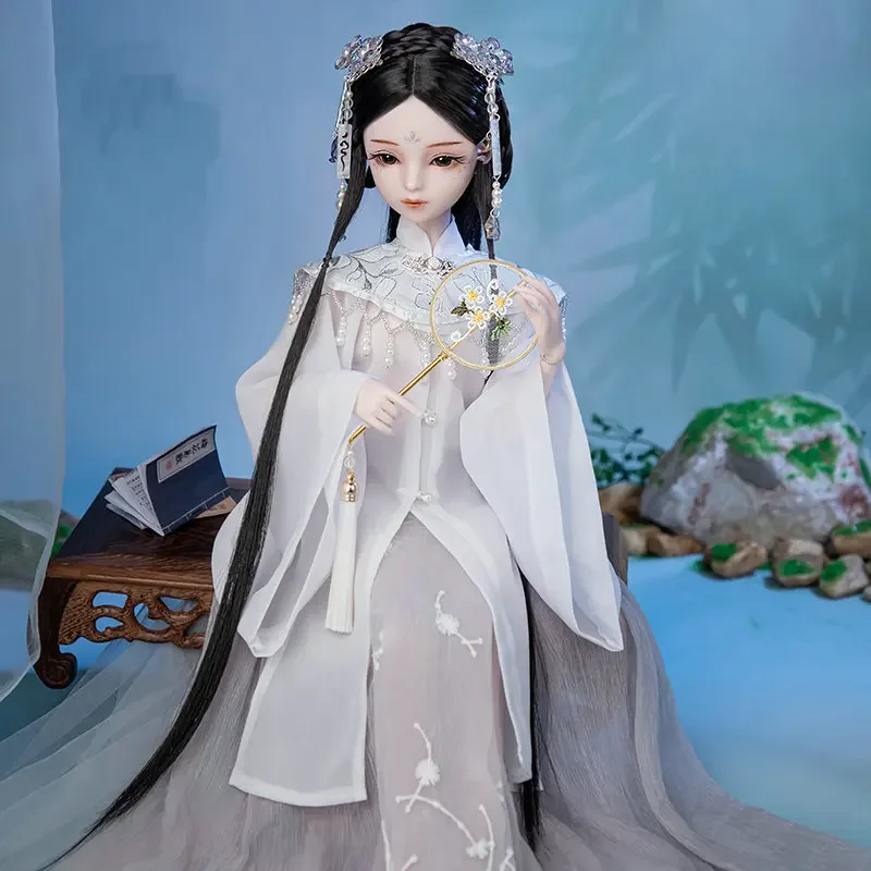Nowa lalka BJD 1/3, 60 cm, ręcznie robiona, realistyczna, tradycyjna chińska lalka, lalka kolekcjonerska z przegubami kulowymi, prezent dla dziewczynek, zabawki.