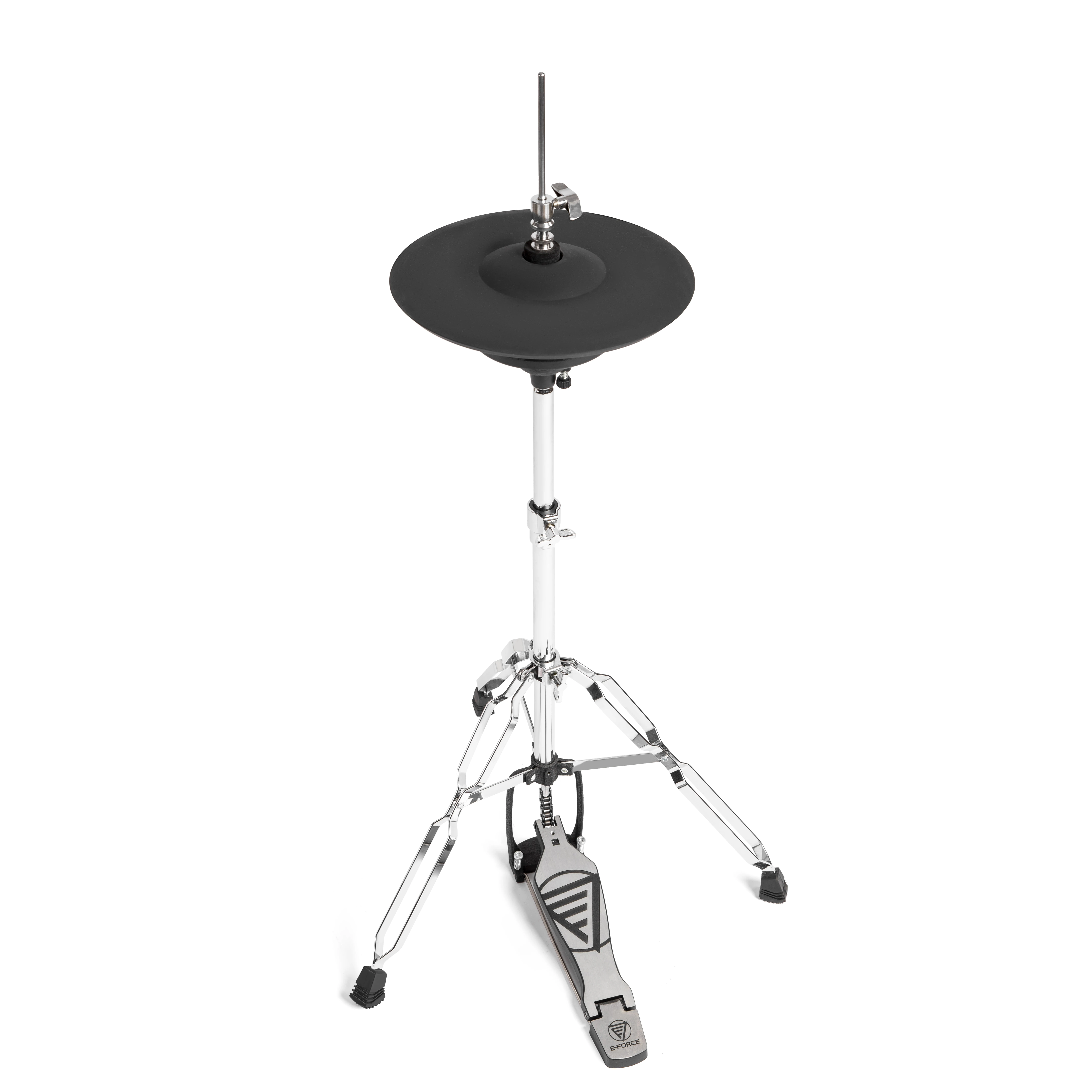 Three-piece Electronic Drum Kit Stand Hihat Stand Pedal Cymbals - Essential Instrument Accessories