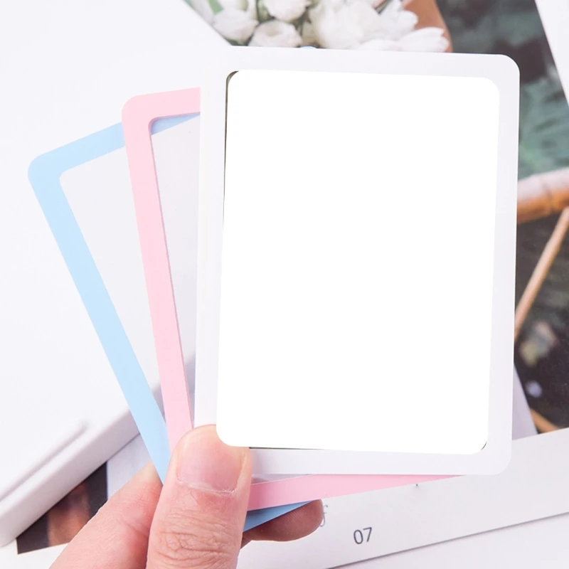 Protecteurs cartes à bords colorés, 10 pièces, manchons cartes résistants soleil, support anti-rayures pour le stockage