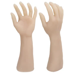 Tattoo Practice Silicone Arm Realistic Displaying Soft Simulation Tattooing Training Arm for Shop Stimulation Tattooing Arm