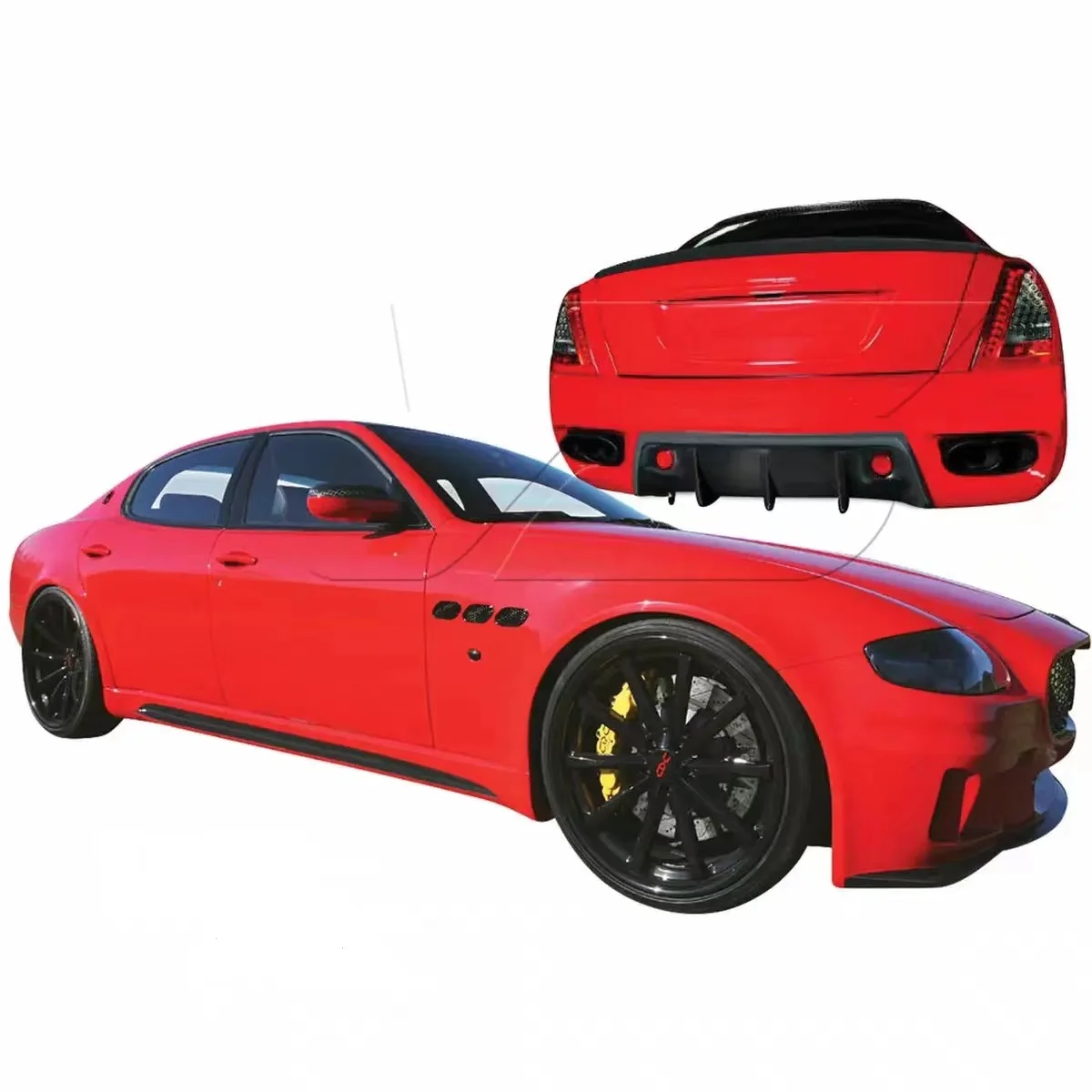 for 2005-2008 for Maserati quattroporte wal body kit 5pc