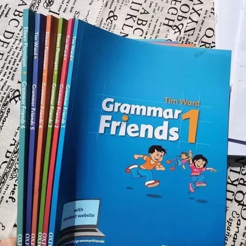 Imagem -02 - Oxford Grammar Friends Learning Picture Book Workbook Textbook For Primary School Kids Textbook Grade 16 Livros