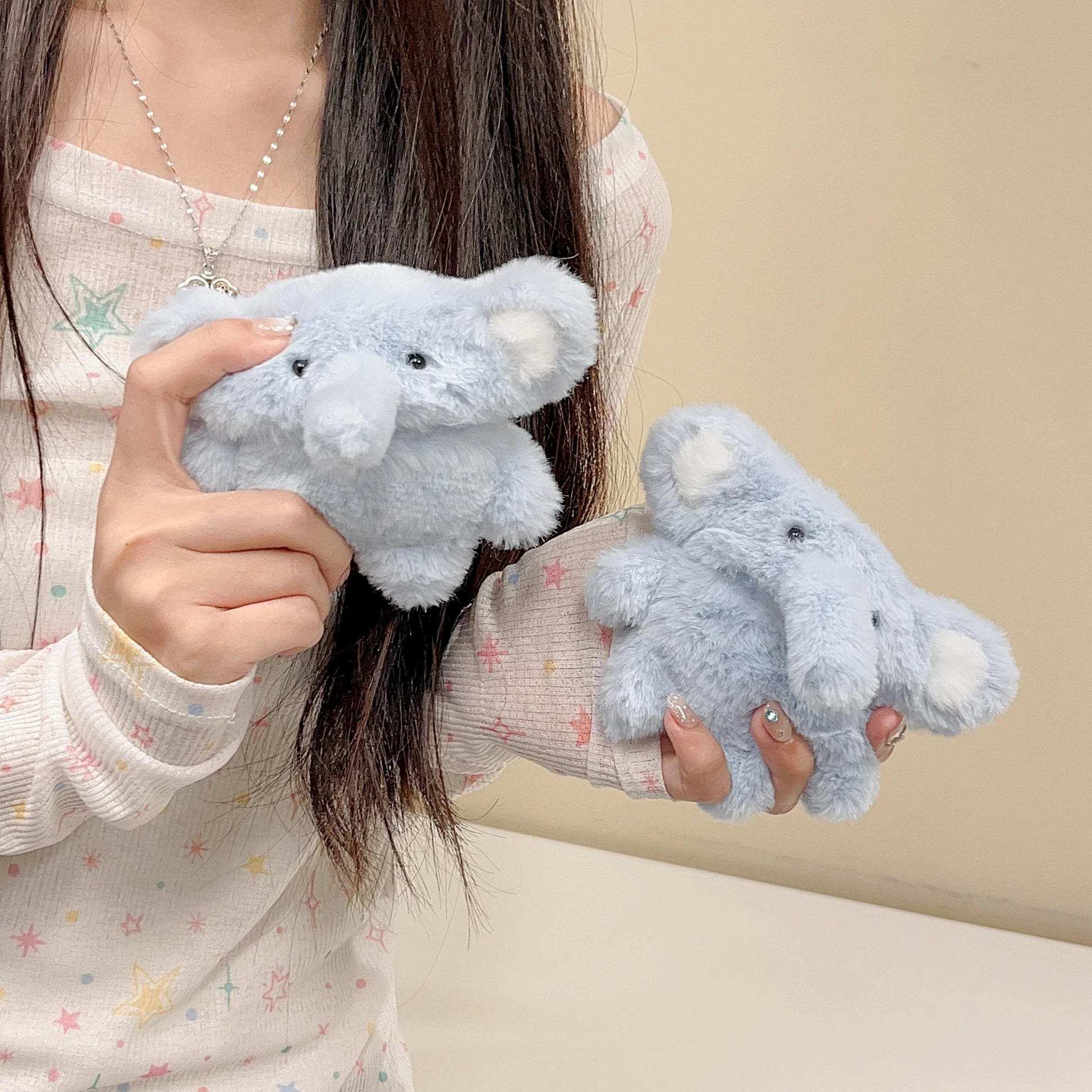 

Cute Plush Dumbo Earphone Case for Apple Airpods Pro 2 Airpods Pro 4 3 2 1 Generation Protective Cover Fluffy Lovely Doll Funda