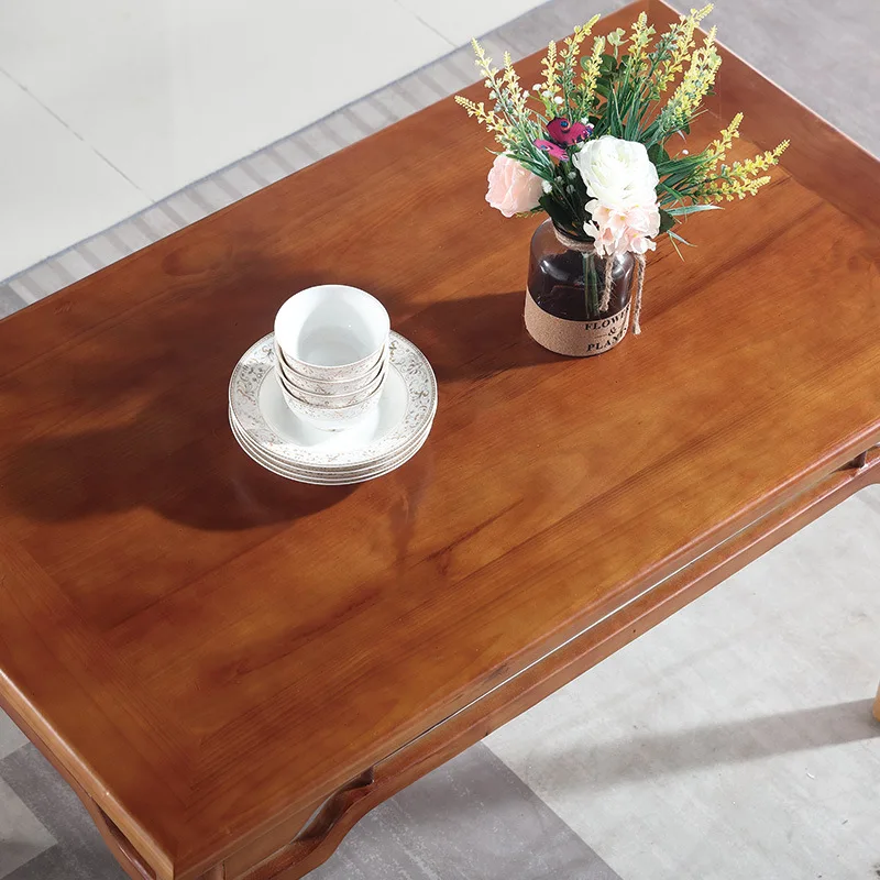 Solid wood string incense induction cooker table and chair combination, noodle restaurant dining table and chair