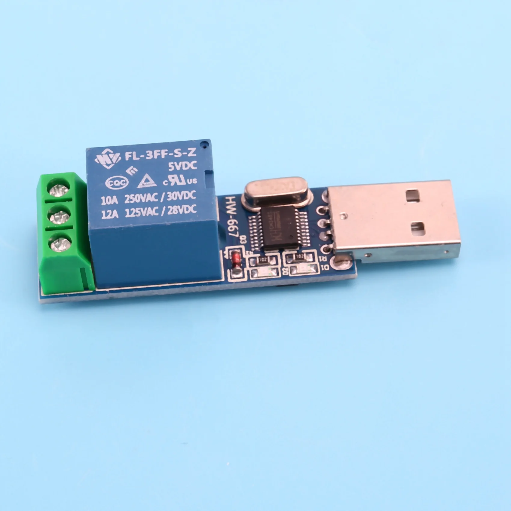 AT21-LCUS - USB-модуль реле типа 1 с интеллектуальным управлением через USB