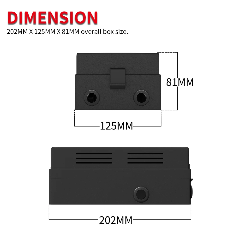 10 Way Car Relay Box 12V Fuse Box 15 Way Blade Fuse Holder For Automotive Marine With Termianls