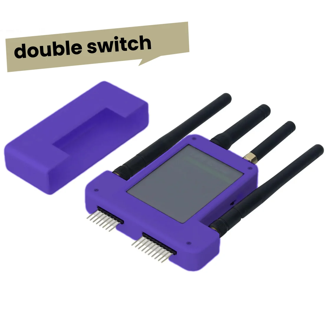 Com instruções de uso (firmware) para placa de expansão 4 em 1 para Flipper Zero: 433M + ESP32S2 + GPS + tela de 2,8 polegadas