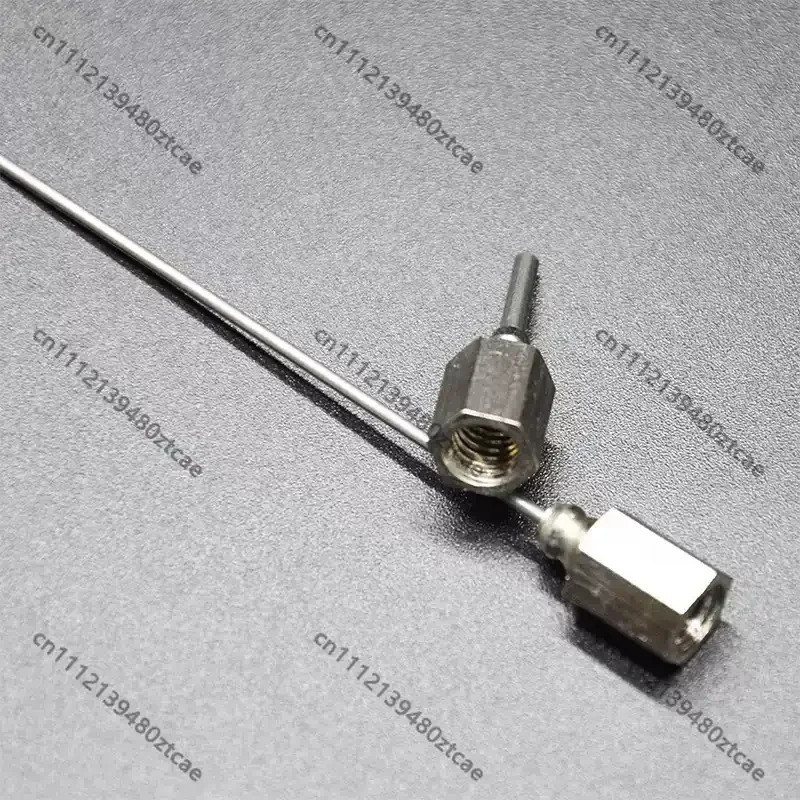 External Thread Dispensing Needle, Stainless Steel Custom Air Blowing Nozzle