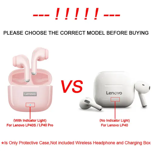 Imagen 2 del producto Funda para auriculares 3D con bonitos dibujos de Anime para Lenovo LP40 Pro LP40S TWS, caja para auriculares inalámbricos, funda protectora de silicona suave para auriculares