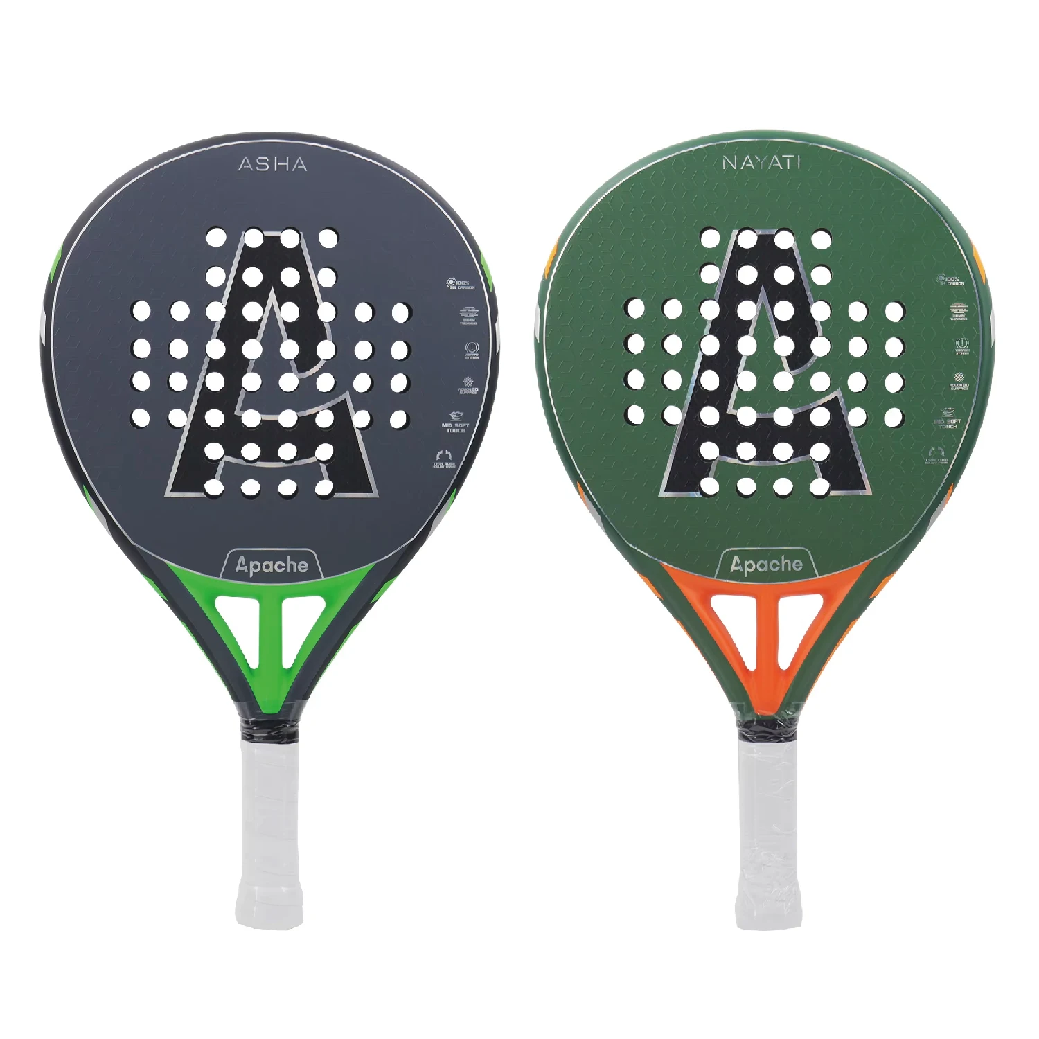 New Pala Padel Professional Soft 12k/3k Face Carbon Fiber Paddle Racket Outdoor Sports Equipment for Beginner Raquette