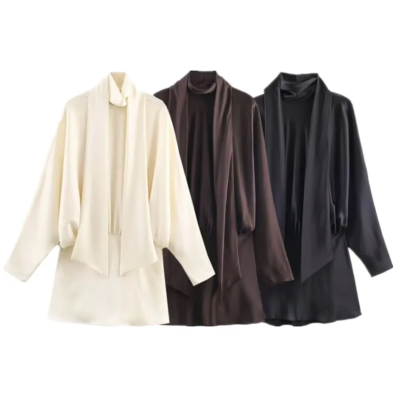 Winter 2022 Neuankömmling Damen Design Sense Quali Schal ort Dr Rock Ci Commute Sle Long Sve Stand Fit