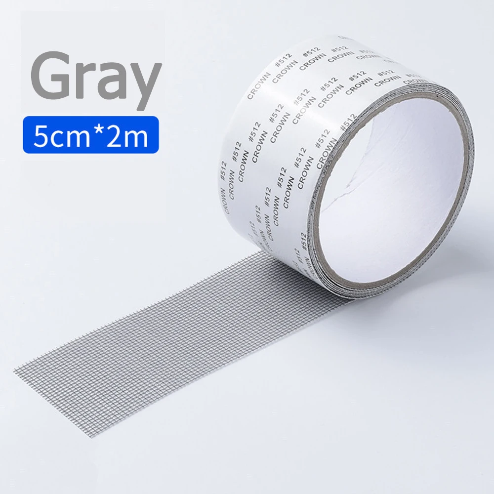 Window Net 25/ 5Pcs Mosquito Insect Fly Indoor Mesh Sticky Patch Repair Tape Screen Window Door Mosquito Netting Patch Repair