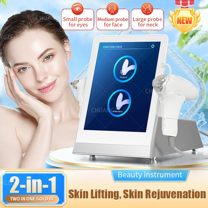 

Latest 2 in 1 Beauty Instrument RF Painless Noninvasive Pale Spot to Printy The Deep Moisturizing Fine Poresv Smooth Lines