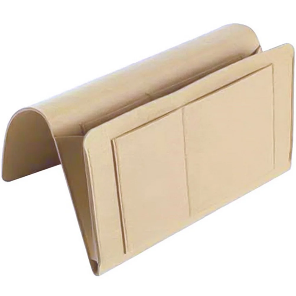

Felt Storage Bag Bedside Nonwoven Fabric Organizer Remote Holder Armchair Couch Dorm Room Bedroom Living Space