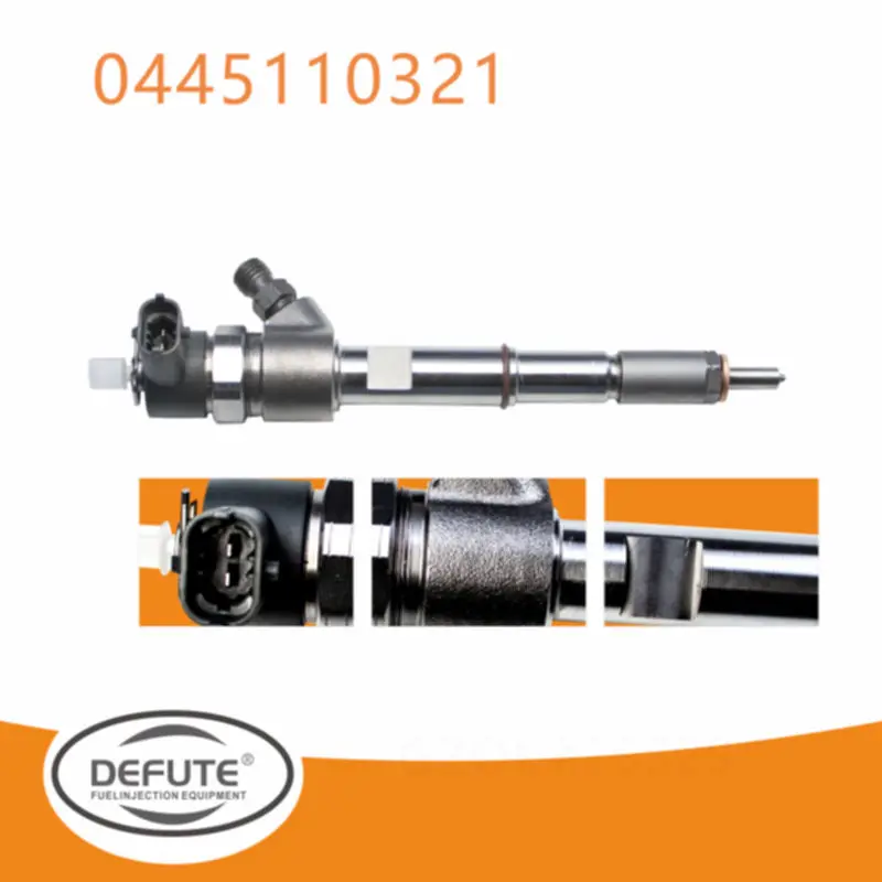 Bosch Diesel Common Rail 0445110321 0445110321 Four Cylinder  Injector Weichai Chaiyu Chaitin Diesel Engine GZQKA21S29