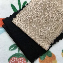 1meter Two Colors Elastic Stretch Lace For Clothes Skirt Deco Trimming Sewing Garment Wedding DIY Material Fabric Dress