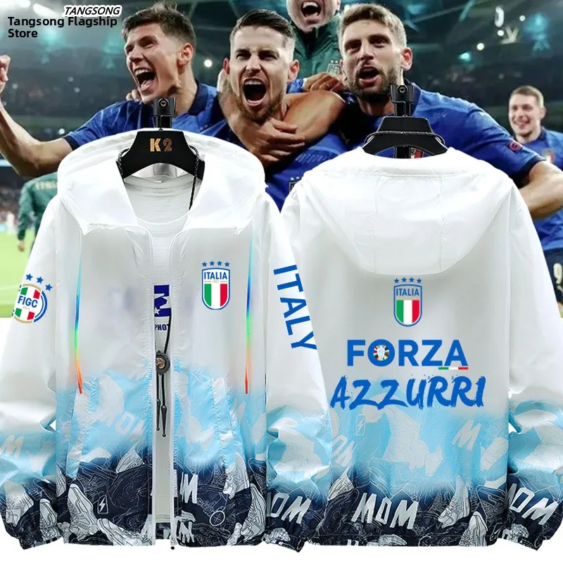 

Ультратонкая солнцезащитная куртка для футбольных фанатов, верхняя одежда для мужчин и женщин, дышащая, из полиэстера, нейлона и композитного волокна