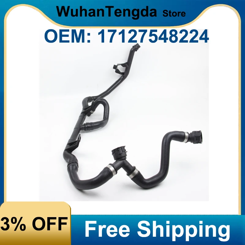 17127548224 Heating Device Return Line Water Pipe Hose A17127548224 for BMW 1'/3' Free Shipping