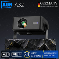 AUN A32 MINI Projector WIFI Home Theater Cinema Beamer Smart TV Sync Android Phone LED Portable Projectors for HD 1080P Movie