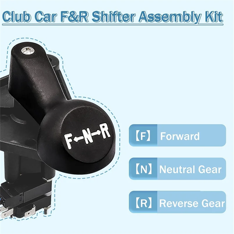 

Golf Cart Shifter Assembly Forward And Reverse Gear Switch 1016947 8248 8233 For Club Car DS 1992-2024