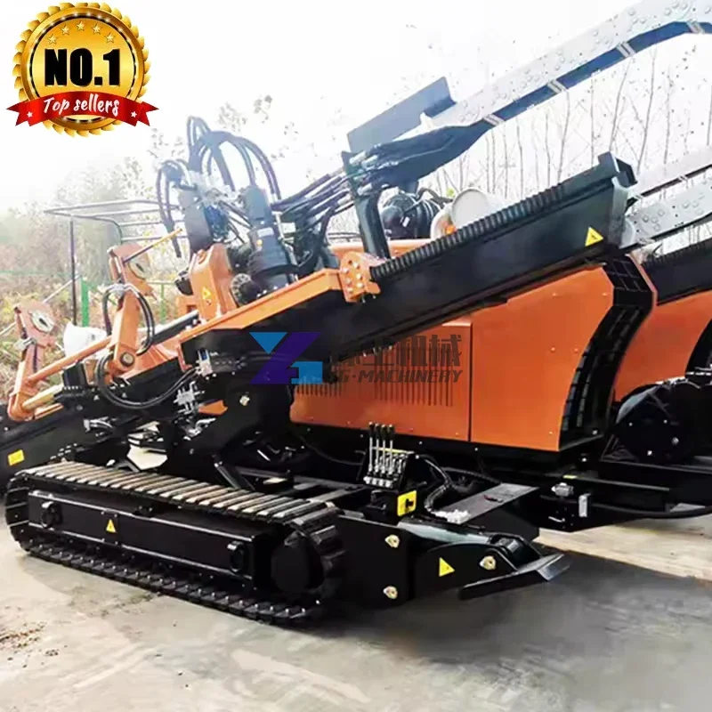 Mini 15tons Horizontal Directional Drilling Machine Excellent Performance Rotary Durable Core Components Pump Motor Bearing