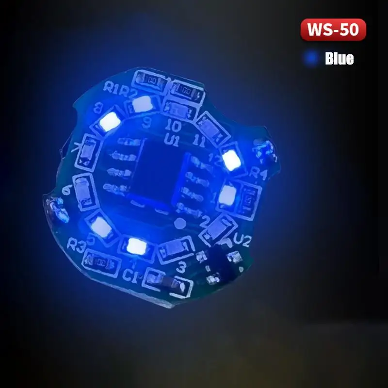 WS-50 Magnetically Controlled quantum Lamp Magnetic Control Switch Super Brightness 4 Mode DIY Model Toy Wireless Lamp