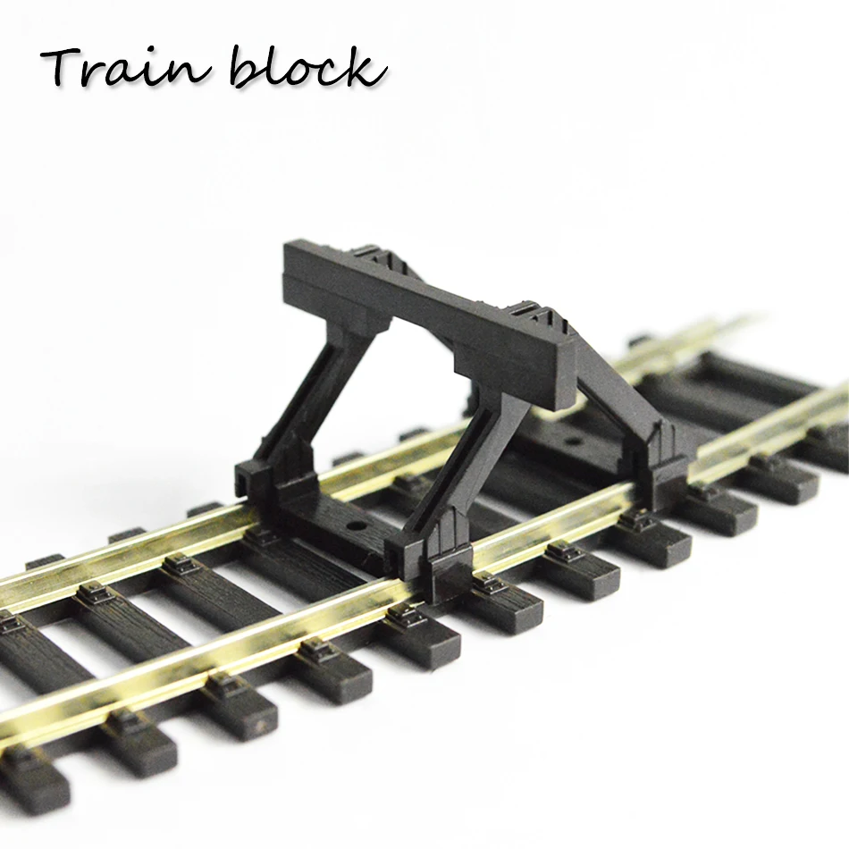 HO Railway Buffer Stop Modelo, Trem, Ferrovia, Resistência Track, Bumper Pump, Building Diorama, Cena Acessórios, 1Pc, 1:87