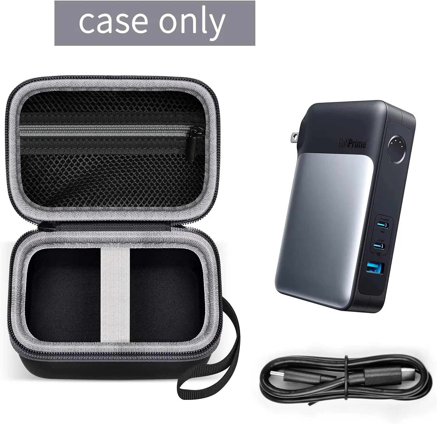 2 in 1ハイブリッドバッテリー充電器,ankerパワーバンク (ganprime