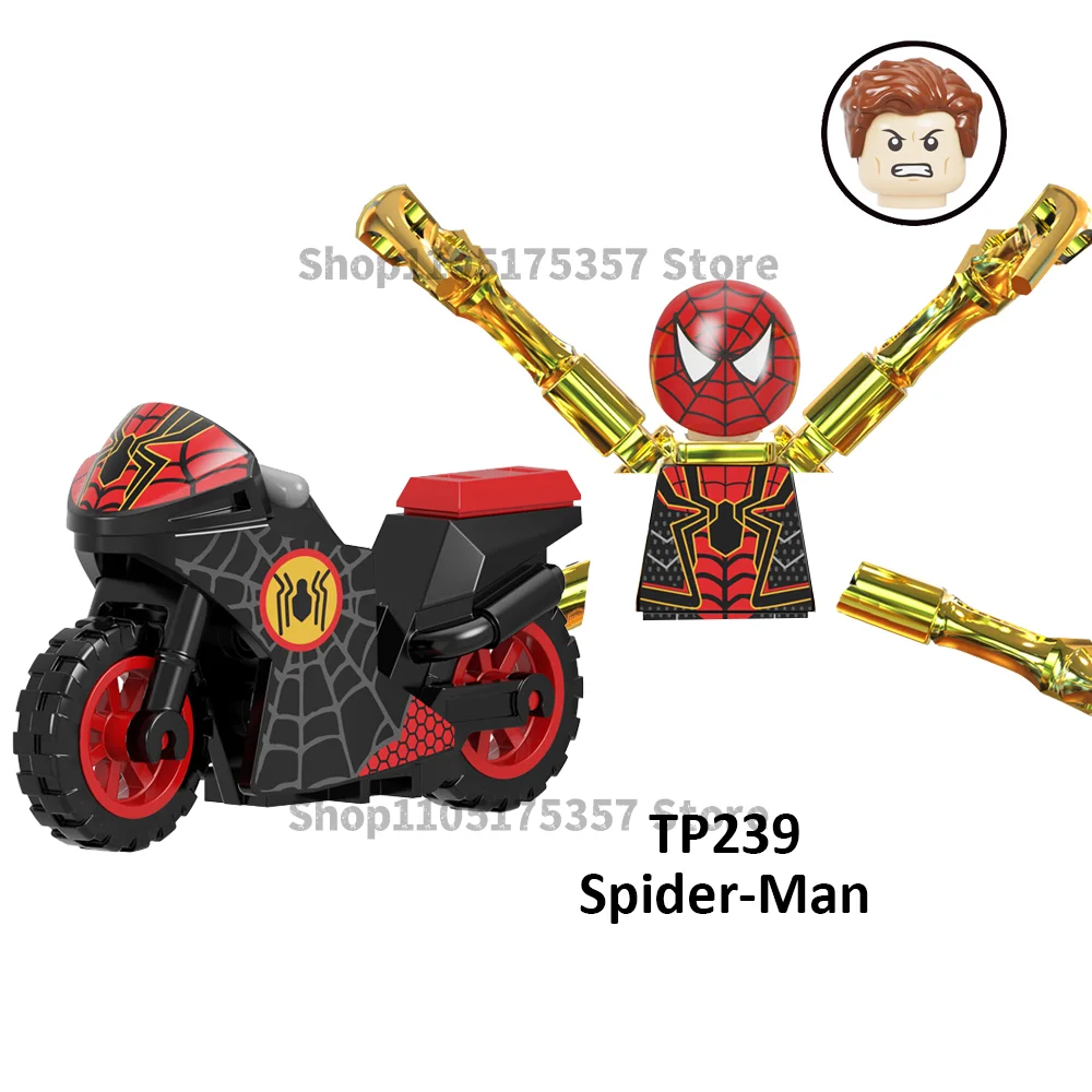 Hot TP235-242 Superhero 3D model building block Good for collecting and giving gifts block toys dolls holiday gifts