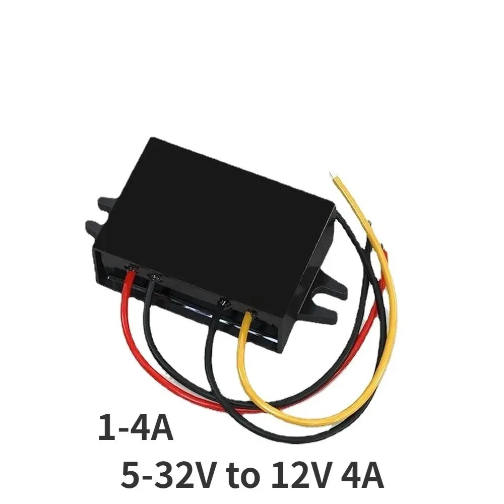 5-32V to 12V 1A-3A DC-DC Converter 12V Voltage Stable Regulator Automatic Step Up Down Boost Buck Power Converter DC Converter
