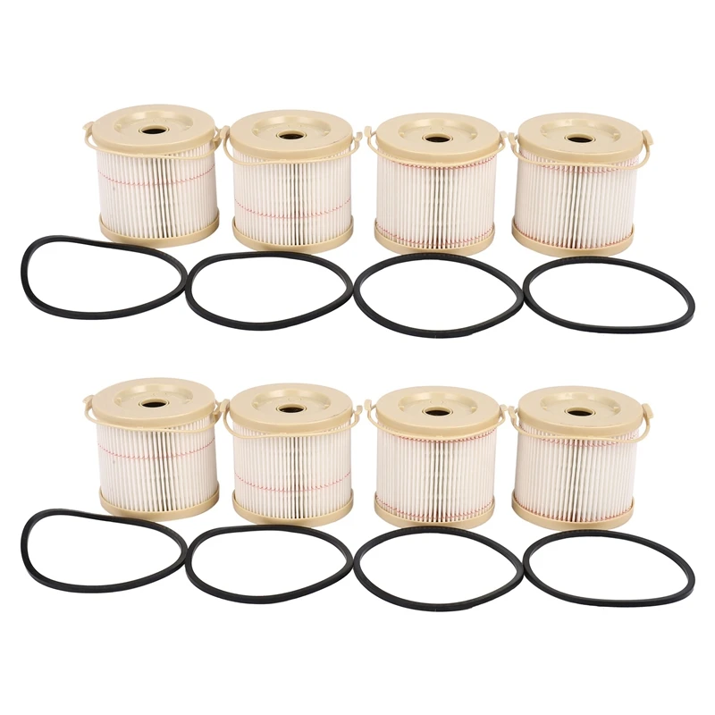 

8Pcs 2010PM 2010TM Filter Elements for 500FG Fuel Engine Fuel Water Separator Replacement Truck Kit