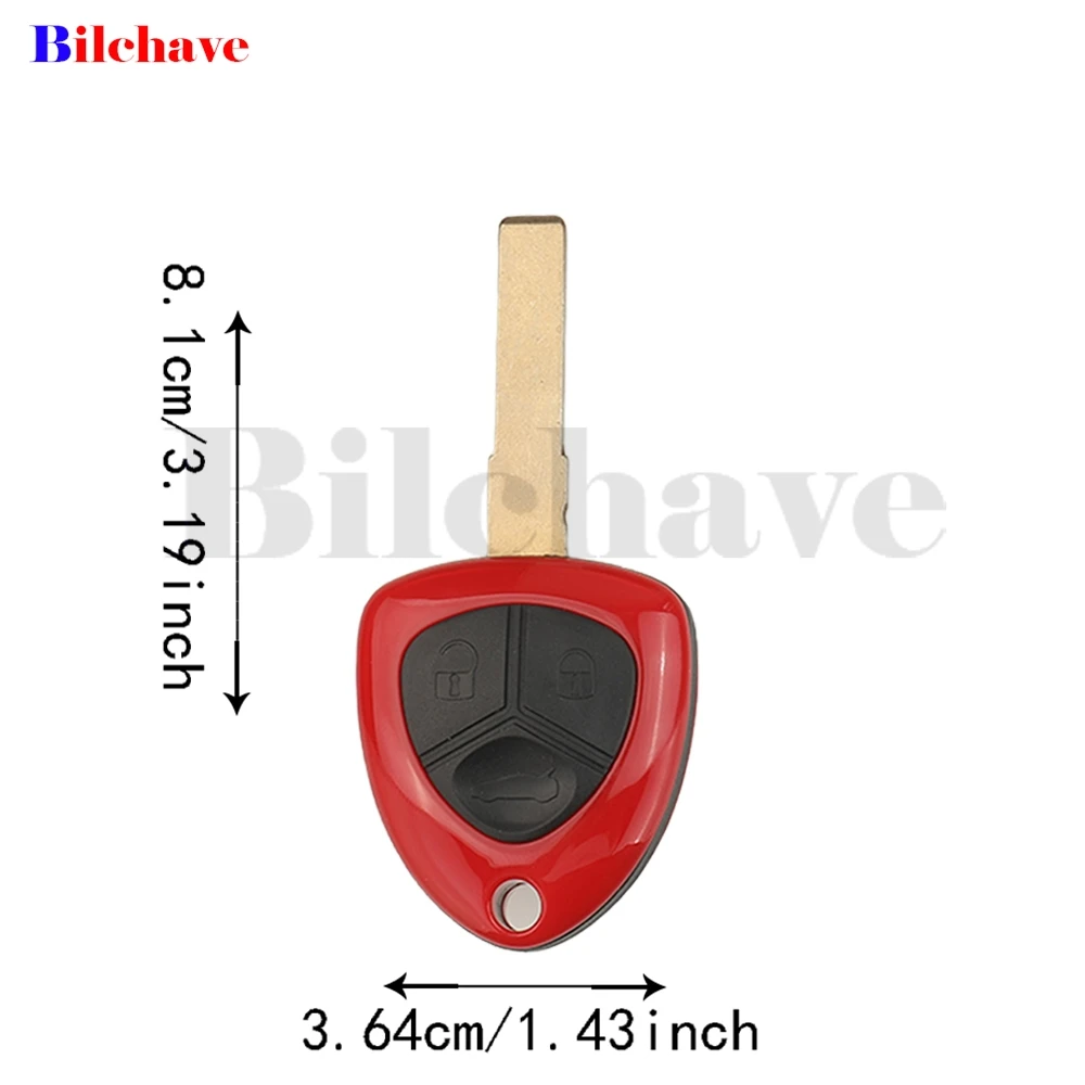 Jingyuqin 3 Buttons 012432 TRWS46E ID48 Chip 433.92MHz ASK Car Remote Key For Ferrari F430 F458 F612 F599 Auto Keys Fob Control